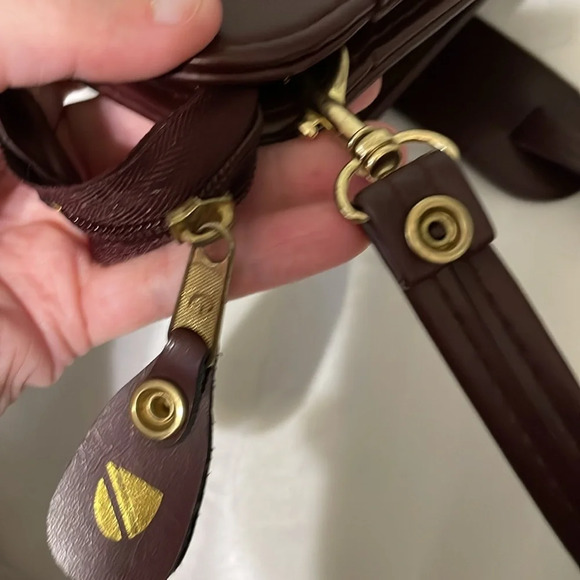 Vintage NWT Cambridge Leather Portfolio Briefcase with Ampad Pocket Dark Brown - Picture 8 of 10